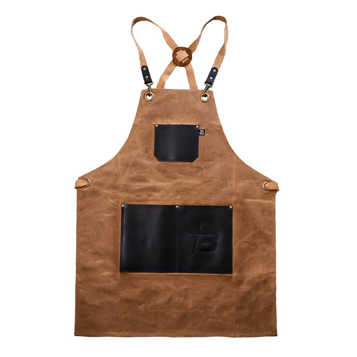 The Grill Master - BBQ Chef Apron | Leather & Waxed Canvas