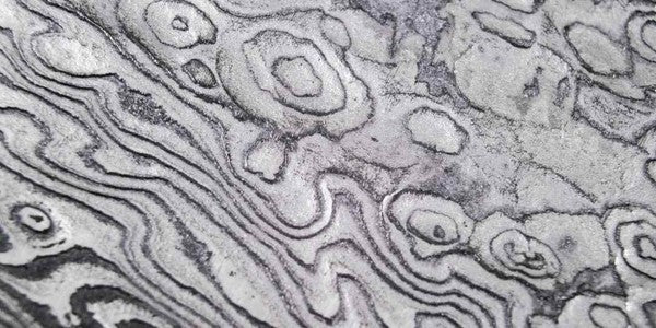 Real damascus steel pattern.