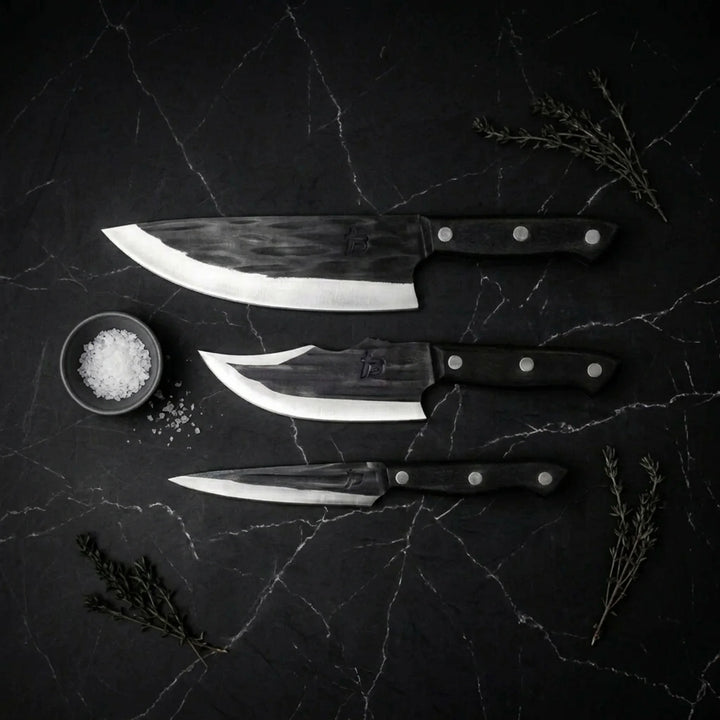 Midnight Series - 3 Piece Chef Knife Set