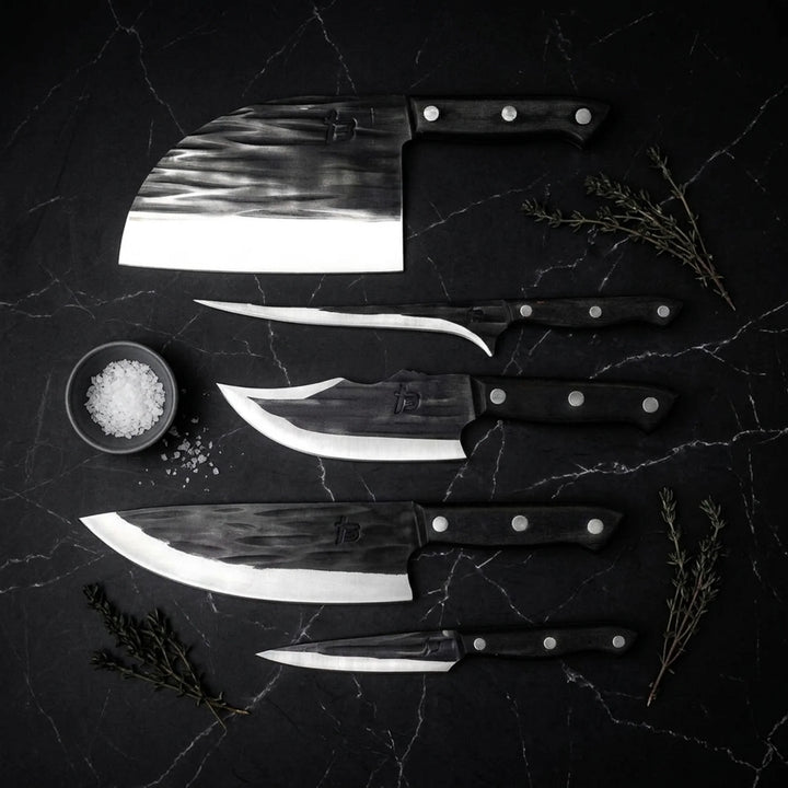 Midnight Series - 5 Piece Chef Knife Set