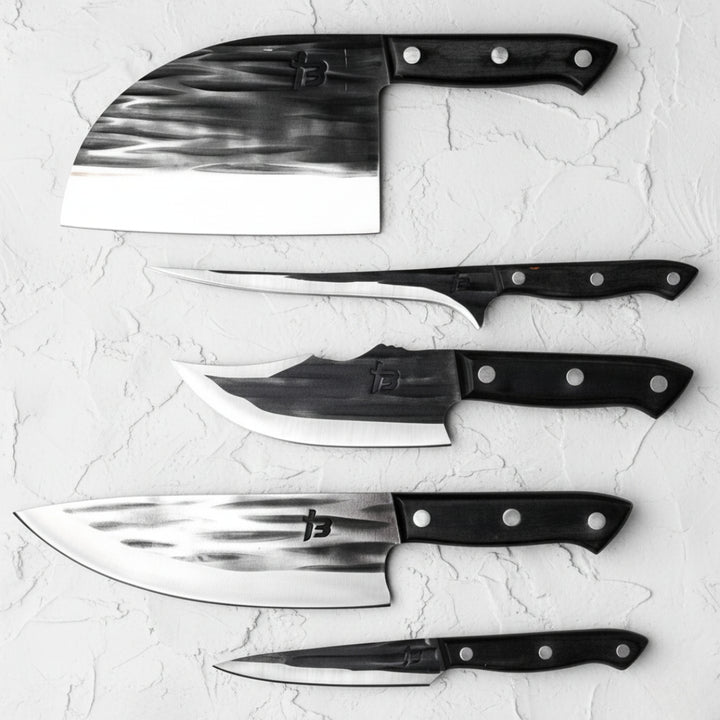 Midnight Series - 5 Piece Chef Knife Set