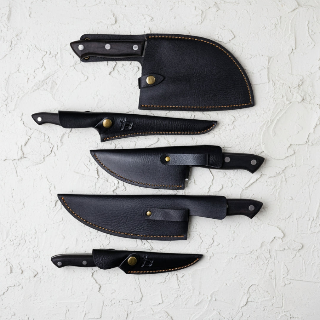 Midnight Series - 5 Piece Chef Knife Set