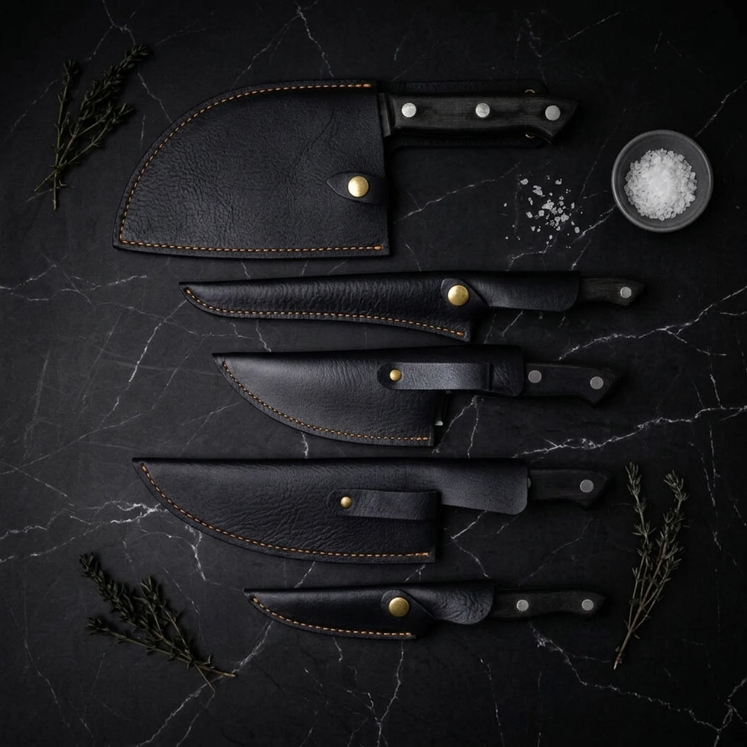 Midnight Series - 5 Piece Chef Knife Set