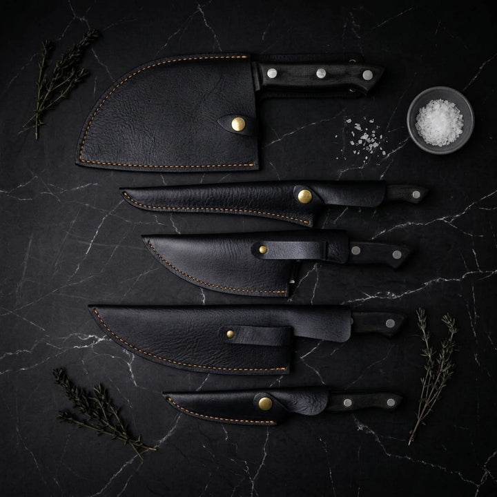 Midnight Series - 5 Piece Chef Knife Set