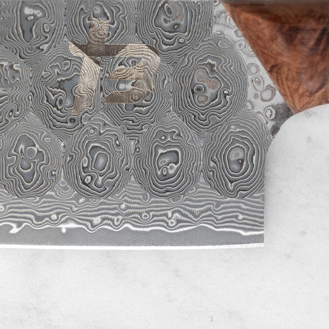 Wildrose Series - Damascus 5 Piece Chef Knife Set