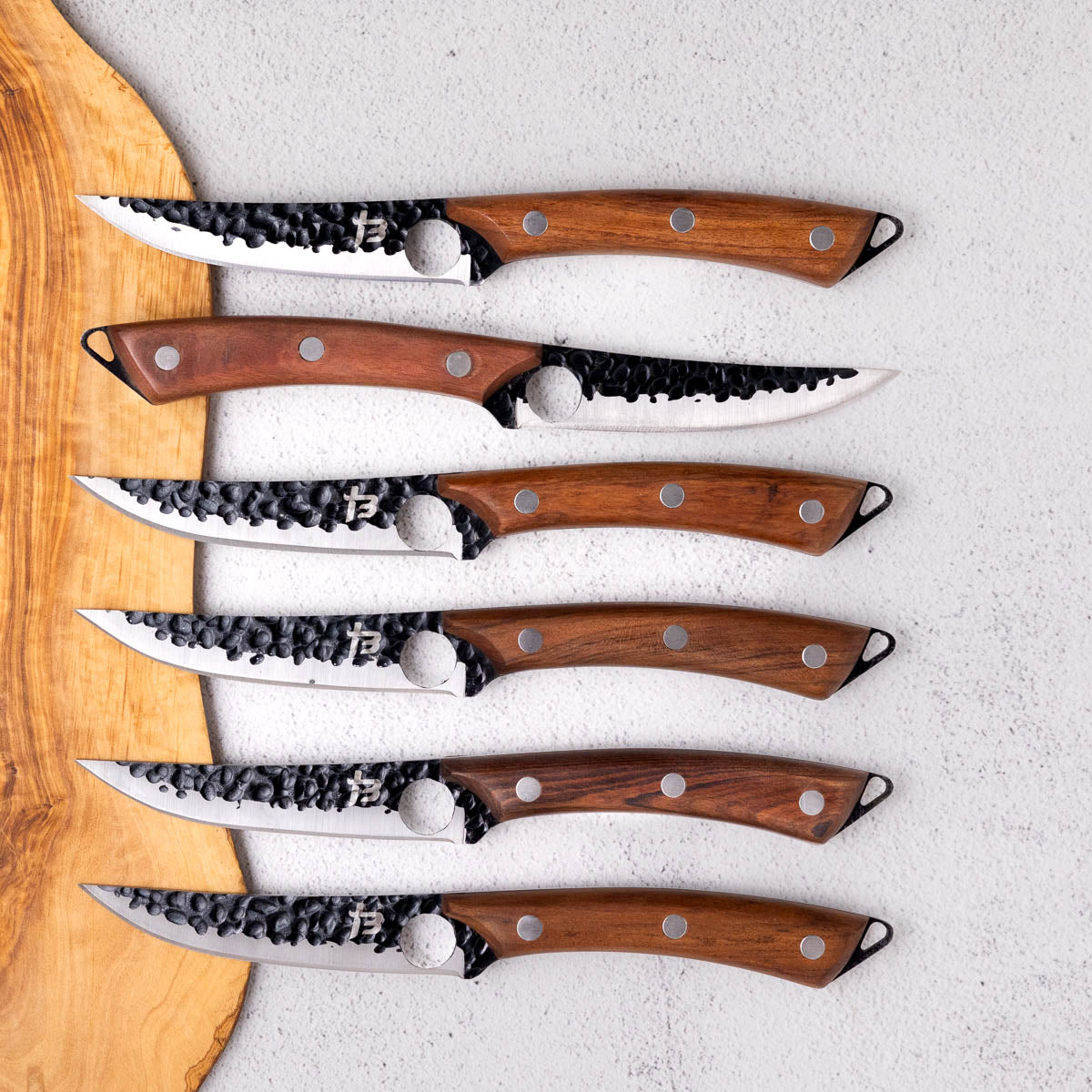 Explorer Series - 6 Piece Steak Knife Set | Forged Blade