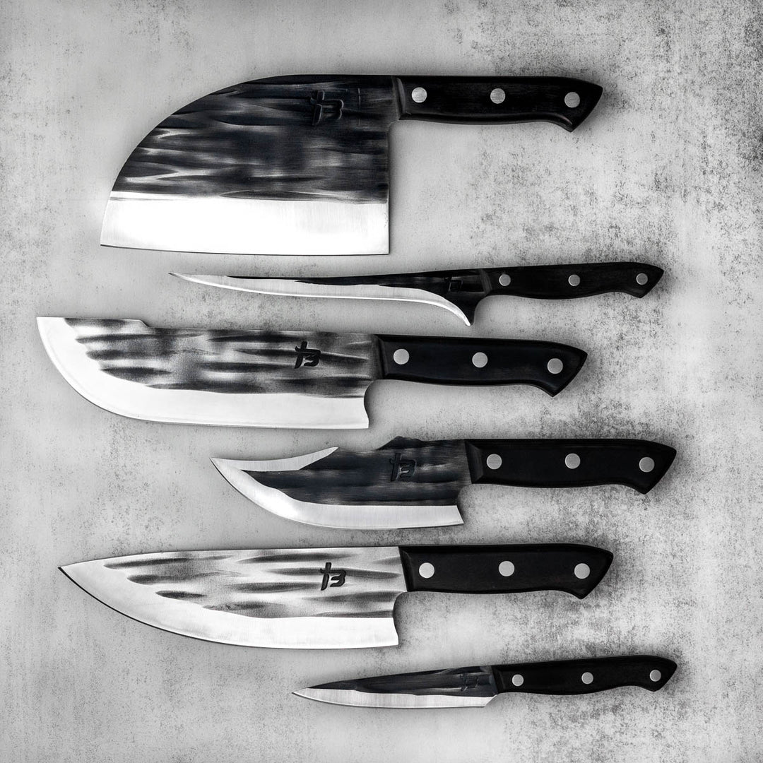 Midnight Series - 6 Piece Chef Knife Set