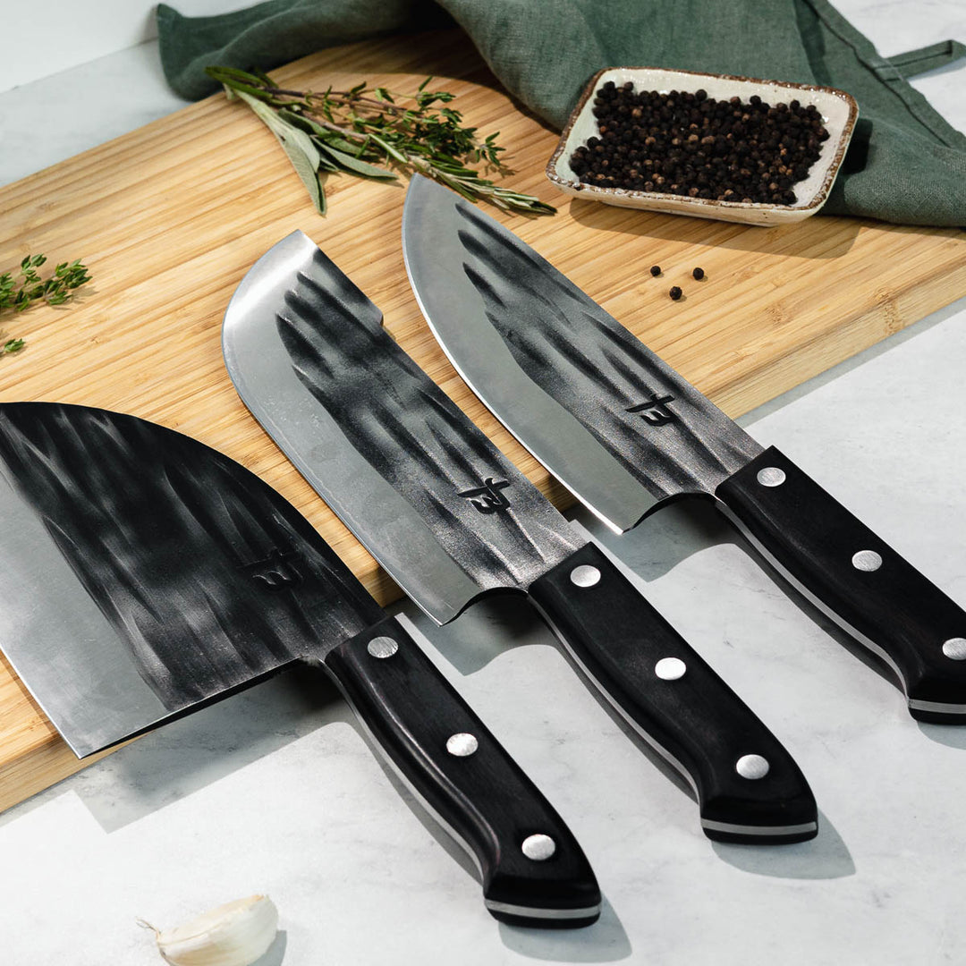 Midnight Series - 3 Piece Chef Knife Set
