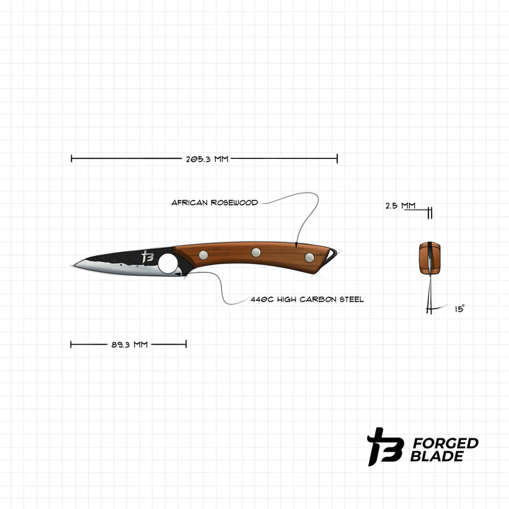 Explorer Series - 3.5" Petty Knife